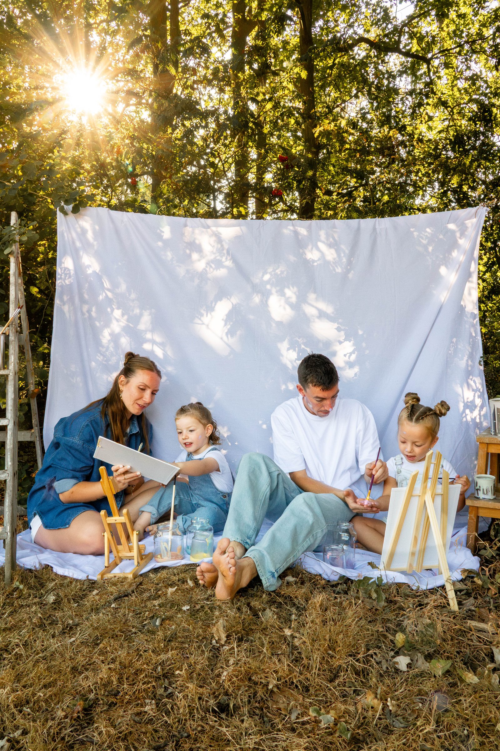Creative familieshoot